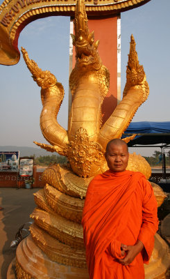 monk as tourist