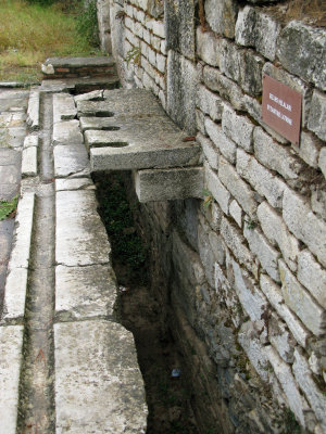 Byzantine latrine/Sardis