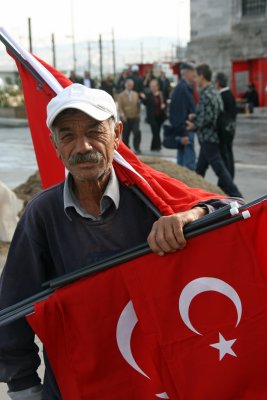 Turkish flags