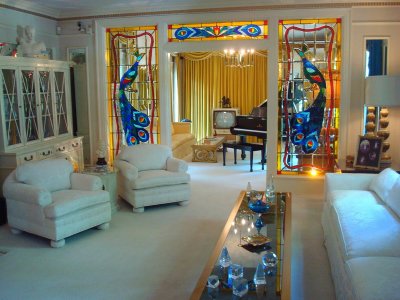 Graceland living room