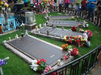 Presley family graves