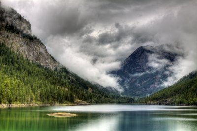 McDonald Lake, Mission Mountain Range, Montana