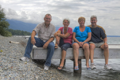 Good Friends. Flathead Lake Montana