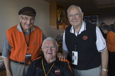 Mario Pastega, Al Reser, Darrell Schroeder (dad)