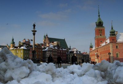 Warsaw and winter