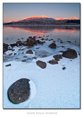 Sunrise at Loch Tulla