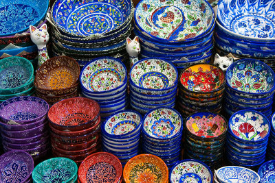 Bols, Grand Bazaar, Istanbul 2010