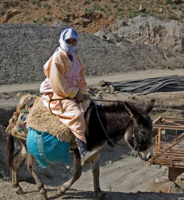 Femme voile, Maroc
