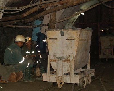 Mineurs au repos, Maroc