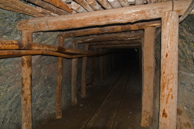 galerie, mine de cobalt, Maroc