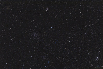 Open star clusters in Cassiopeia