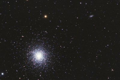 M13 and  NGC 6207 crop