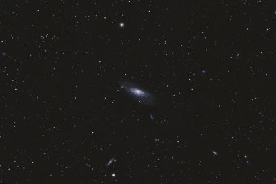 M106 Area wide field 10 hours total exposure