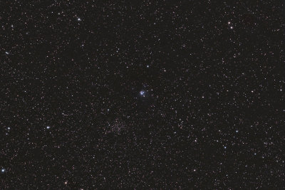 NGC 7129 and NGC 7142 in Cepheus