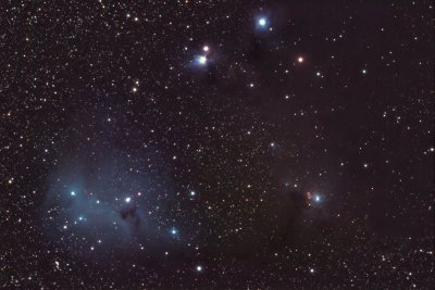 IC 447/IC 2169 area in Monoceros