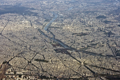 Paris aerial