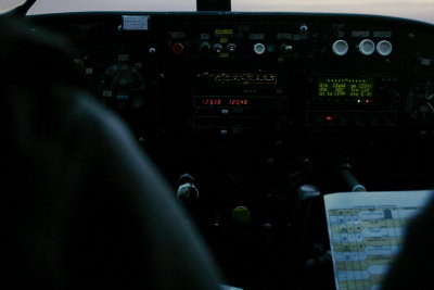 Le cockpit sassombrit