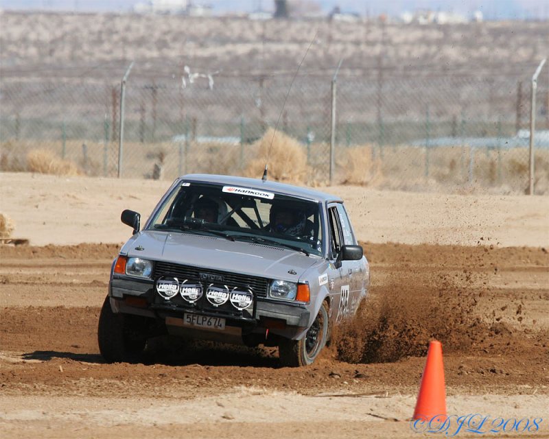 Ridgecrest CA RallyX, Rally Cross, 2008