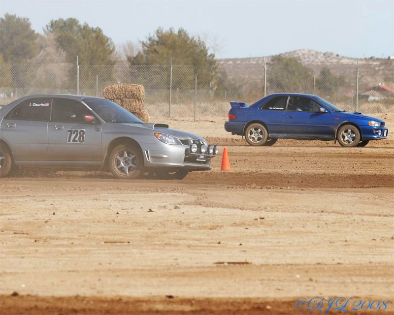 Ridgecrest CA RallyX, Rally Cross, 2008