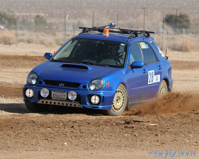 Ridgecrest CA RallyX, Rally Cross, 2008