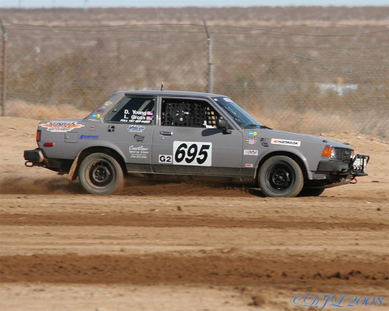 Ridgecrest CA RallyX, Rally Cross, 2008