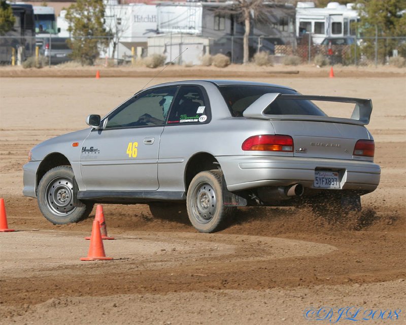 Ridgecrest CA RallyX, Rally Cross, 2008