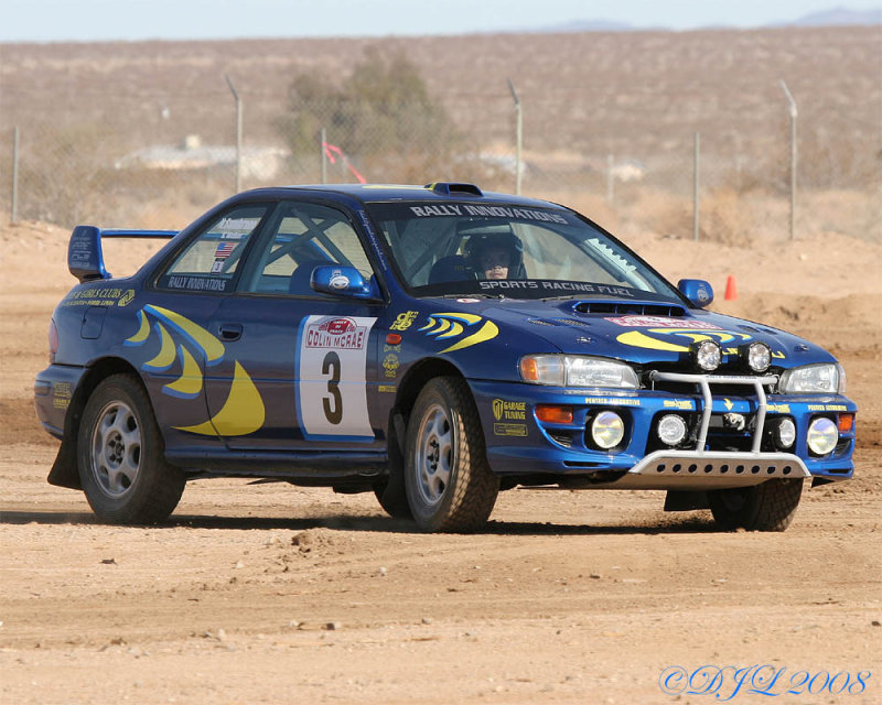 Ridgecrest CA RallyX, Rally Cross, 2008