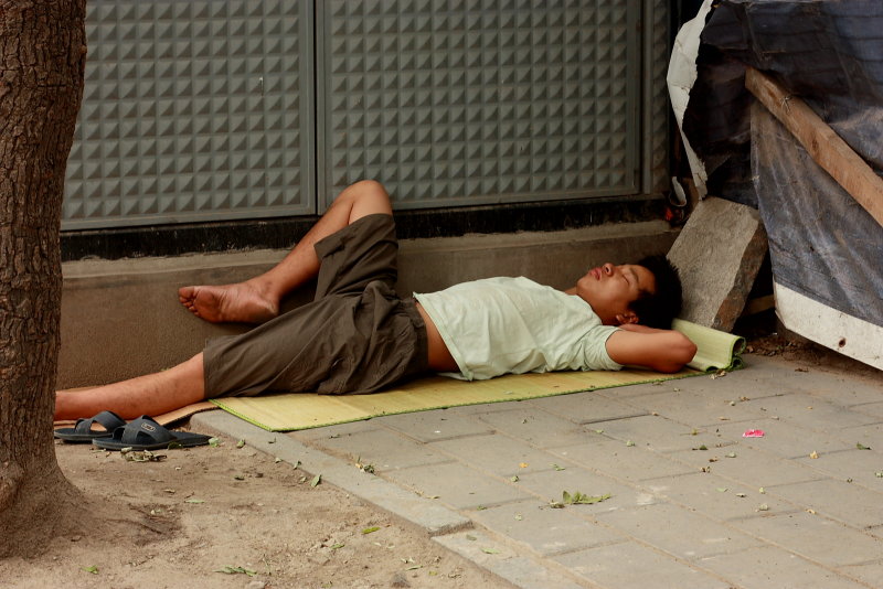 Sleeping