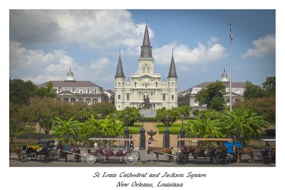St Louis Cathedral and Jackson Square