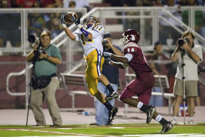 Spectacular Catch by #11 of Lutcher