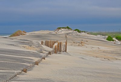 Dunes fenceline