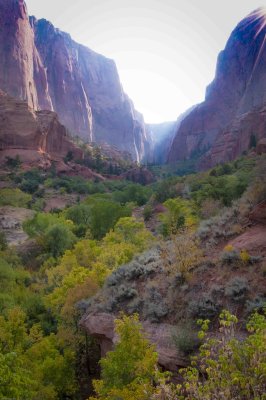 Zion-Kolob Canyon view (portrait)