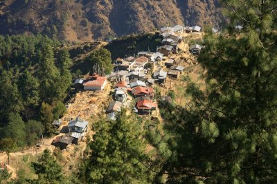 Thulo Syabru from above