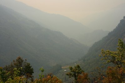 Melamchi Khola valley