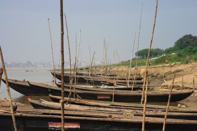 Boats at Ramnagar Fort