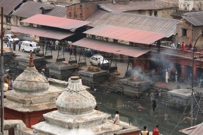 Pashupatinath, cremation ghat