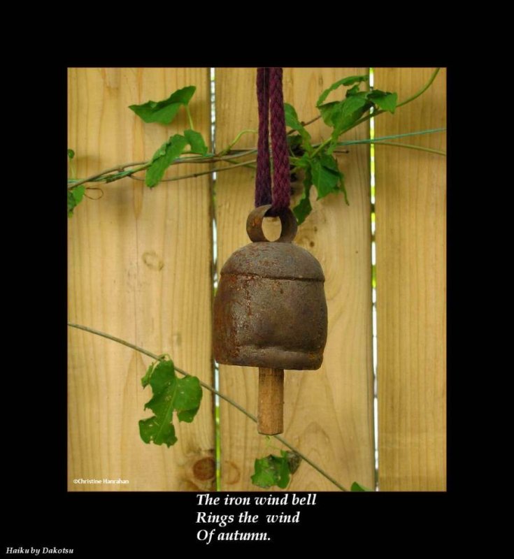 Haiku #16: The iron wind bell