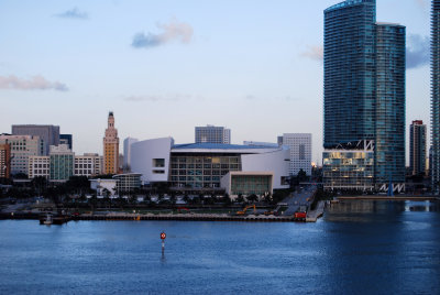 Miami from a cruise ship