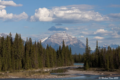 Kerkselin Mountain/Athabasca River - Jasper