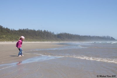 Famke at South Beach - Tofino