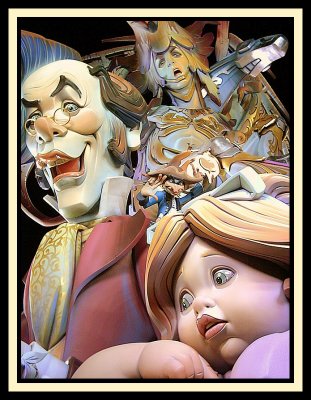 Oopssssss !!!  FALLAS.........in Valencia.