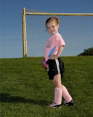 Deanna on the Soccer Field