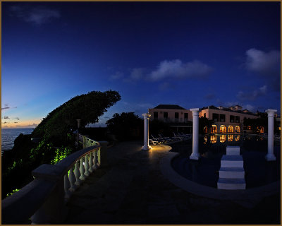 Sunrise at the Crane Resort