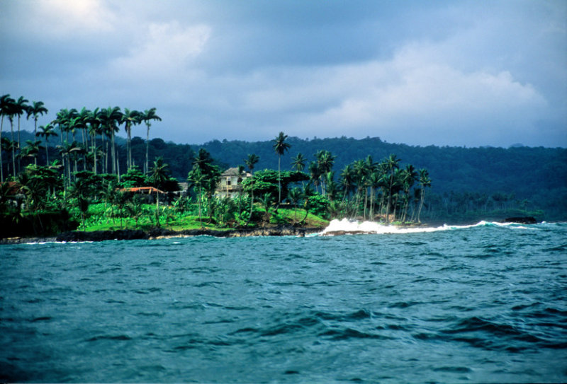 Crossing The Channel Under Equatorial Storm