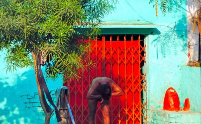 Outdoor bathing