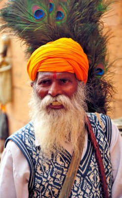 Feathers seller