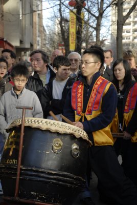 February 2008 - New Chinese Year - Avenue d'Ivry 75013