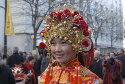 February 2008 - Procession of Chinese New Year's day - Avenue d'Ivry 75013