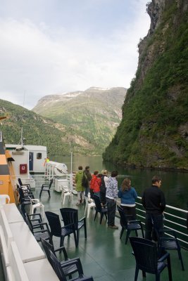 Geiranger fjord view 2