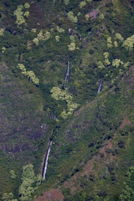 Multiple waterfalls